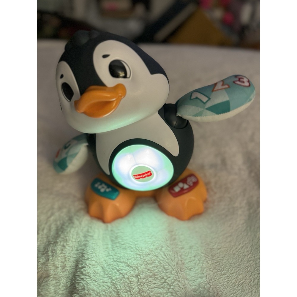 Fisher Price Linkimals Cool Beats Penguin Musical Infant Toy w/ batteries-TESTED - Picture 3 of 14